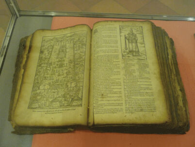 Bible imprimée Musée du Centre Culturel Vaudois de Torre Pellice